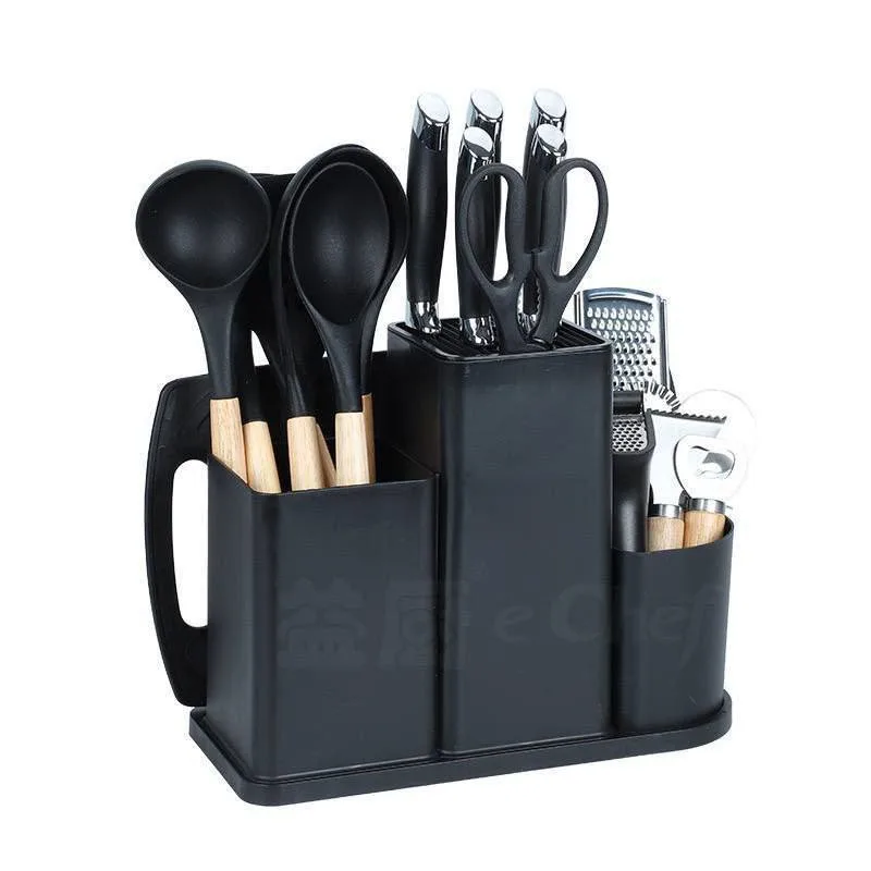 20Pcs Silicone Kitchenware Set - Cooking Utensils and Gadgets