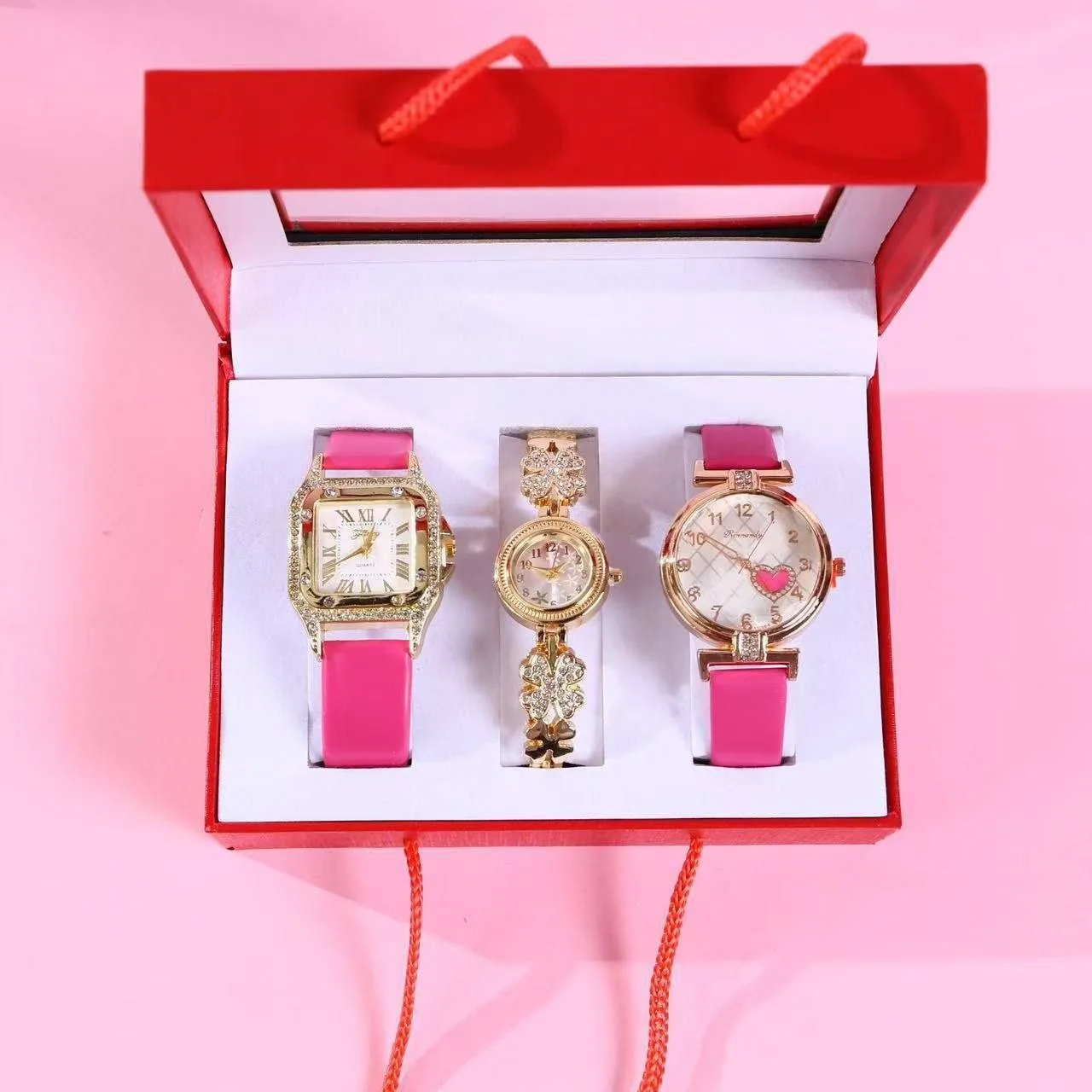 Amelia 3-Piece Watch Set - Jewellery and Watches