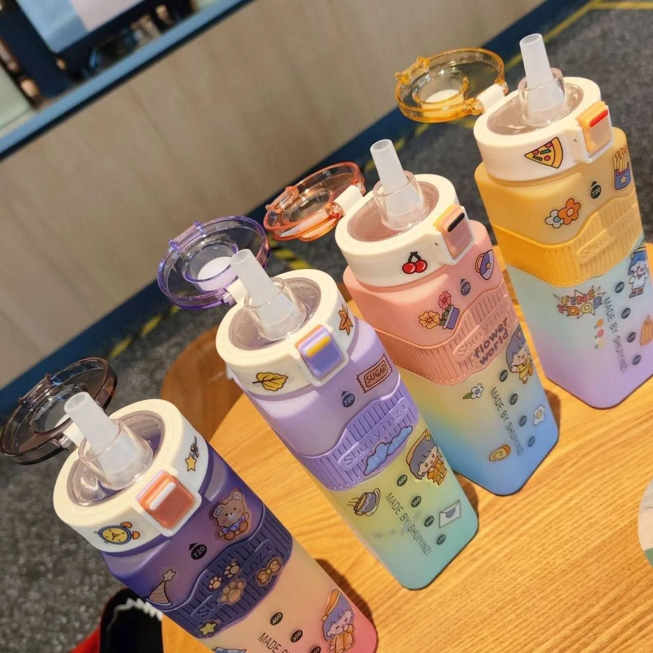 720ml Opaque Shuiyinzi Water Bottle for Home & Office