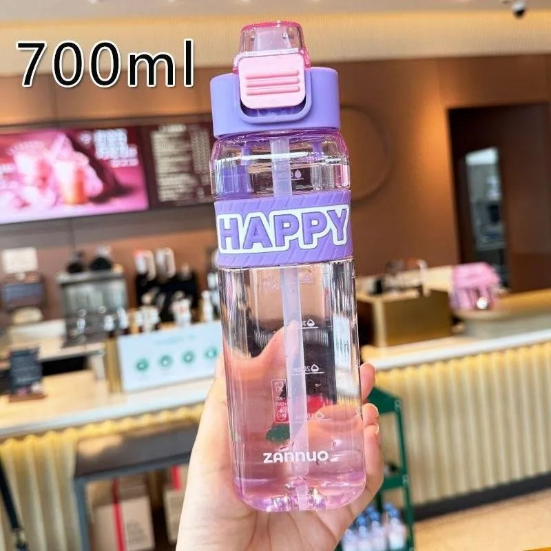 Happy Water Bottle 700ml - Home & Office